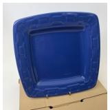 NIB Cornflower soft square luncheon plate