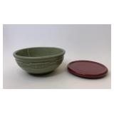 USAPaprika lid/coaster and Sage soup/salad bowl