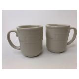 USA Ivory coffee mugs used condition