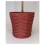 Red small planter sleeve