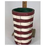 Red and white stripe green on the inside