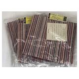 Market Stripe  six napkins