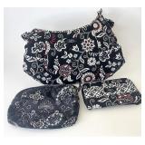 Sisters purse zippered wallet and zippered pouch