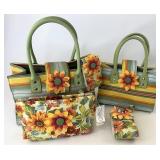 Four piece sunflower set