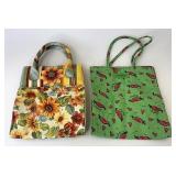 Sunflower and watermelon totes