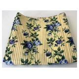 72 inch rose trellis valance