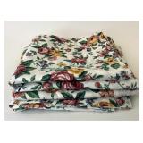 Set of three garden splendor 72 inch valances