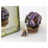 Boyds Miniature pansy with Penny