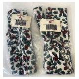 2 Fabric bows