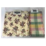 Floral bouquet 36 inch fabric square and in one