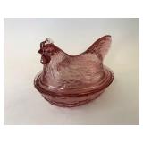Glass hen