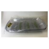 2 Single serve it up trays one new in plastic
