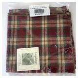 Orchard Park Plaid 36 in fabric square