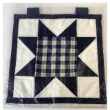 Blue ribbon sample square