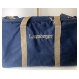 Blue rectangular tote