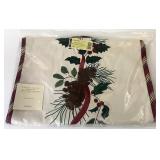 Natures Garland reversible table runner