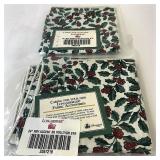 12 inch and 24 inch fabric accent squares