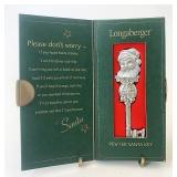 Pewter Santa key