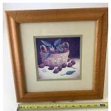 Framed cherry print