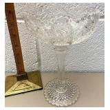 Cut glass Compote