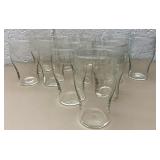 Set of 12 Libby etched Juice glasses