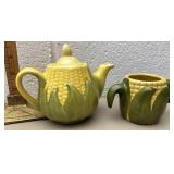 Shawnee Pottery creamer & sugar