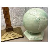 Mosaic tile company Pottery globe Has chip