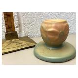 Weller Pottery candle holder