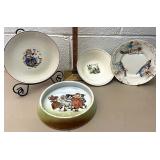 Porcelain juvenile plates