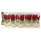 Retro rose glasses