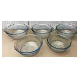 Fire King Sapphire Philbe Blue bowls