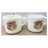 Fire king Exxon Tony the Tiger mugs