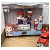Raggedy Ann and Andy Barbie collection and