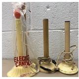 Vintage electric candles