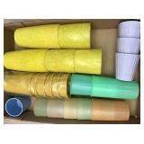 Vintage Tupperware cups and more