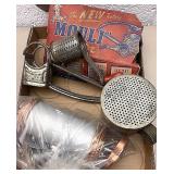 Grater cookie press and shaker