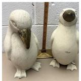 Pair of penguins one needs feet repair