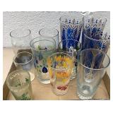 Assorted retro glasses