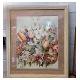 Beautiful floral artwork ready for your living