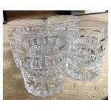 4 old fashion glasses