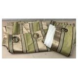 Curtains with grommet top