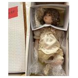 Elite Karie porcelain doll