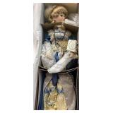 Porcelain court of dolls Victoria doll