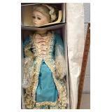 World gallery Aimee porcelain doll