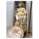 Girl porcelain doll