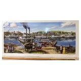 Signed Thomas Stahl sternwheelers on the great