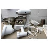 KitchenAid ultra power mixer with grinder juicer