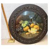 Round fruit artwork