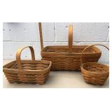 Longaberger senior employee basket and others