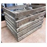 Wood crate